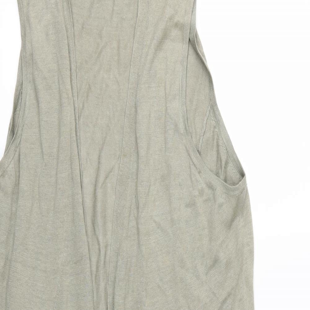 Cash Ca Womens Green  Knit Cardigan Jumper Size XL