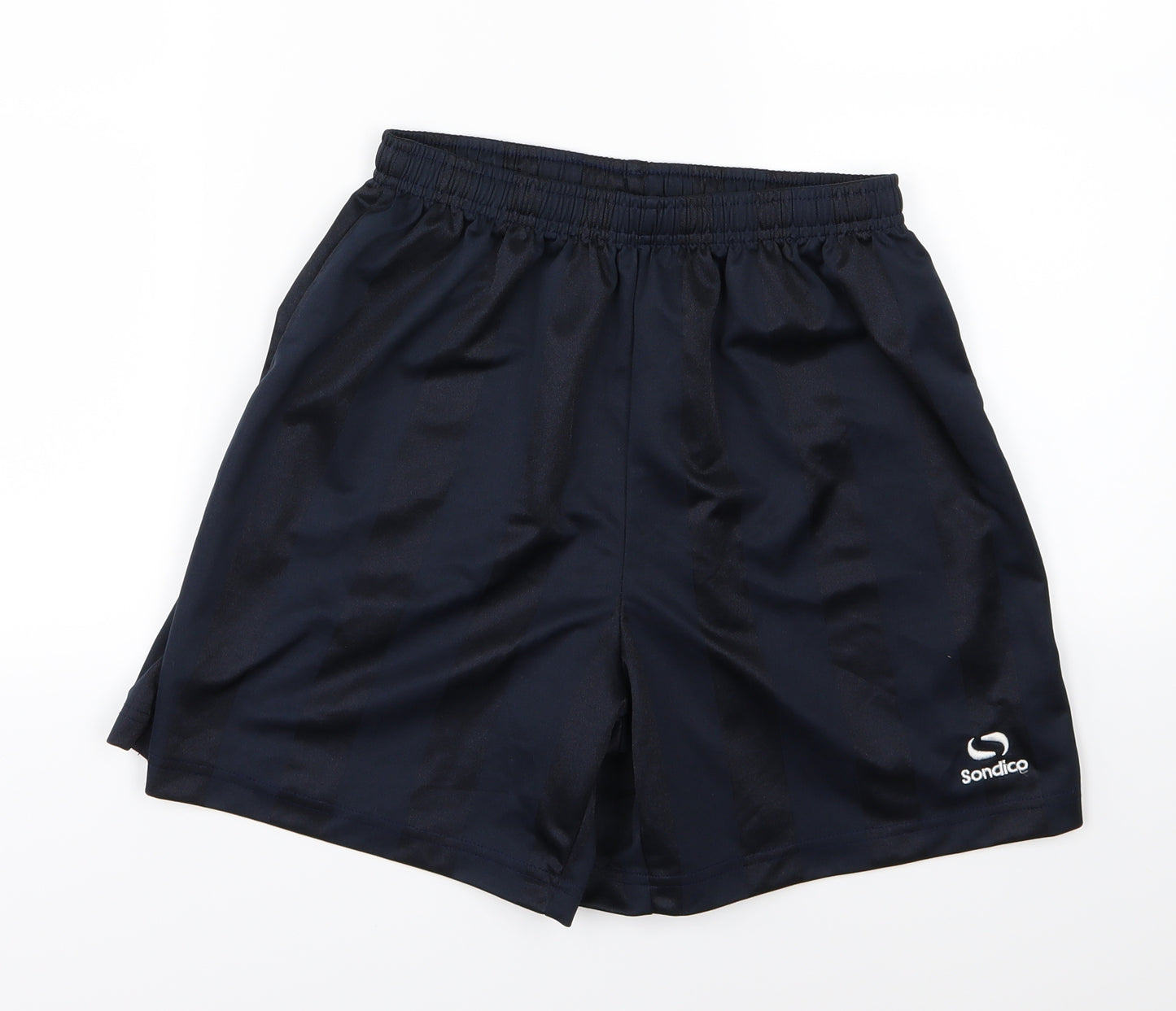 Sondico Mens Blue Striped  Sweat Shorts Size M