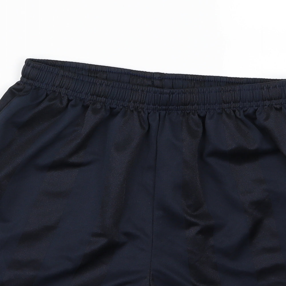 Sondico Mens Blue Striped  Sweat Shorts Size M