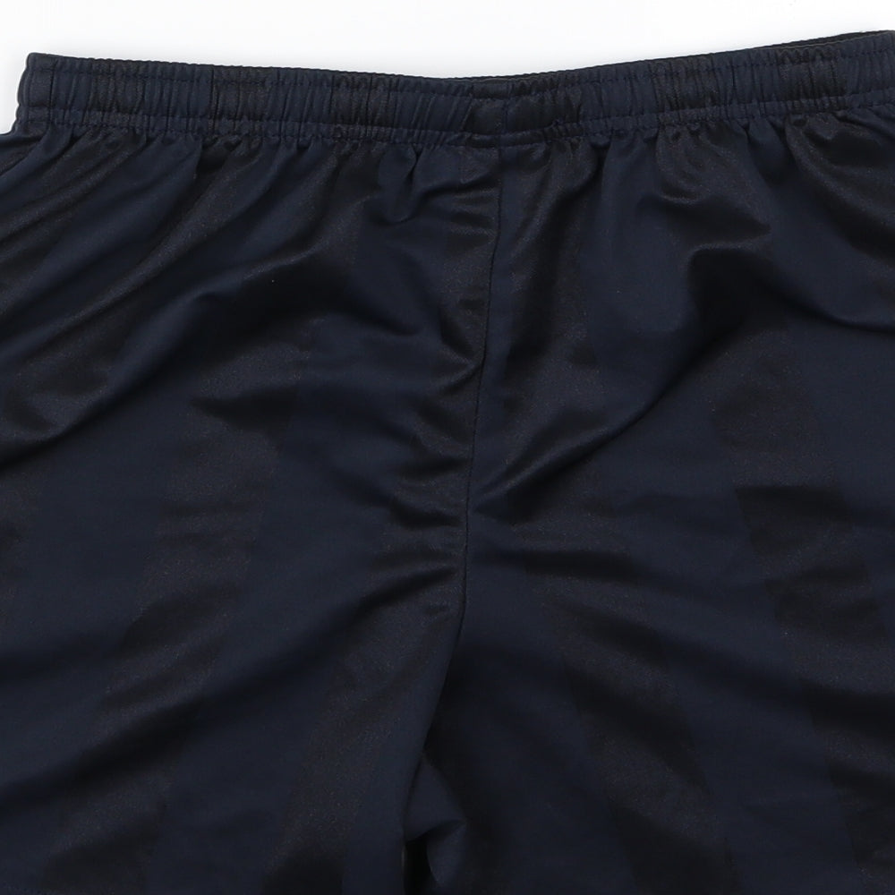 Sondico Mens Blue Striped  Sweat Shorts Size M