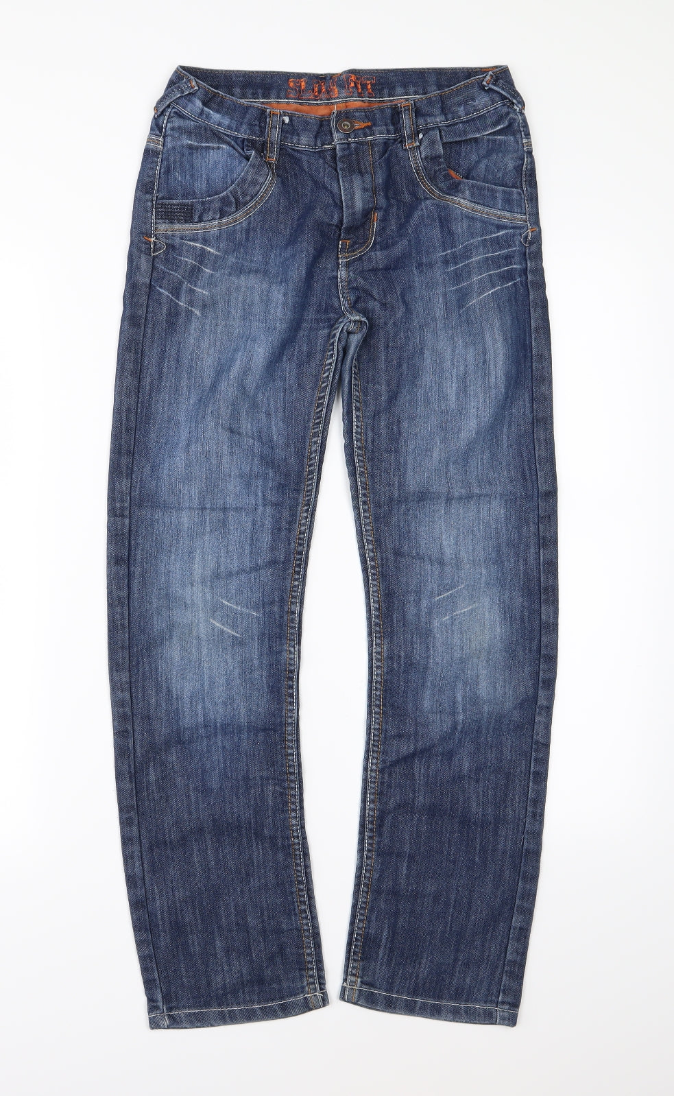 Cherokee Boys Blue  Denim Straight Jeans Size 11-12 Years