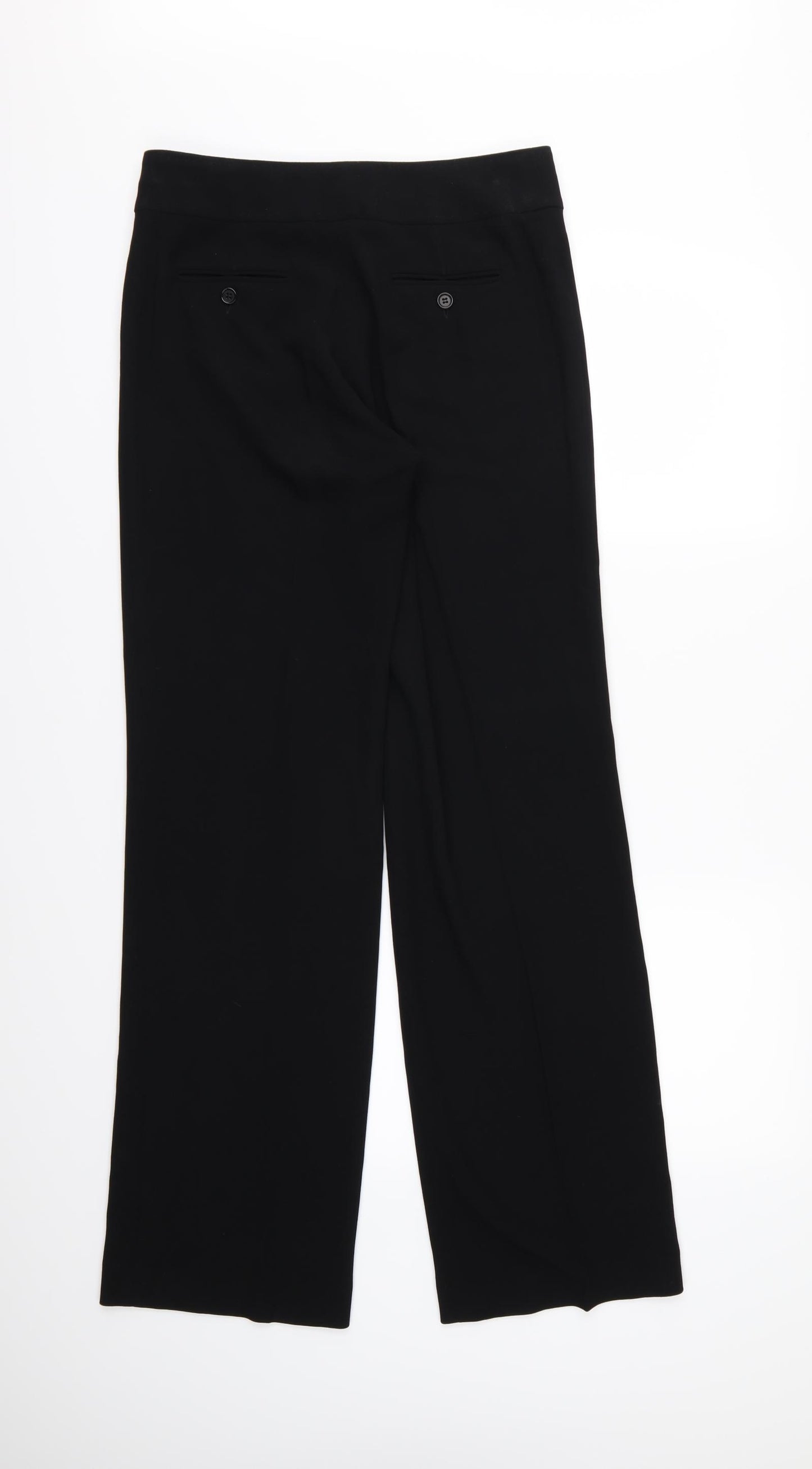 Jigsaw Womens Black   Trousers  Size 10 L33 in