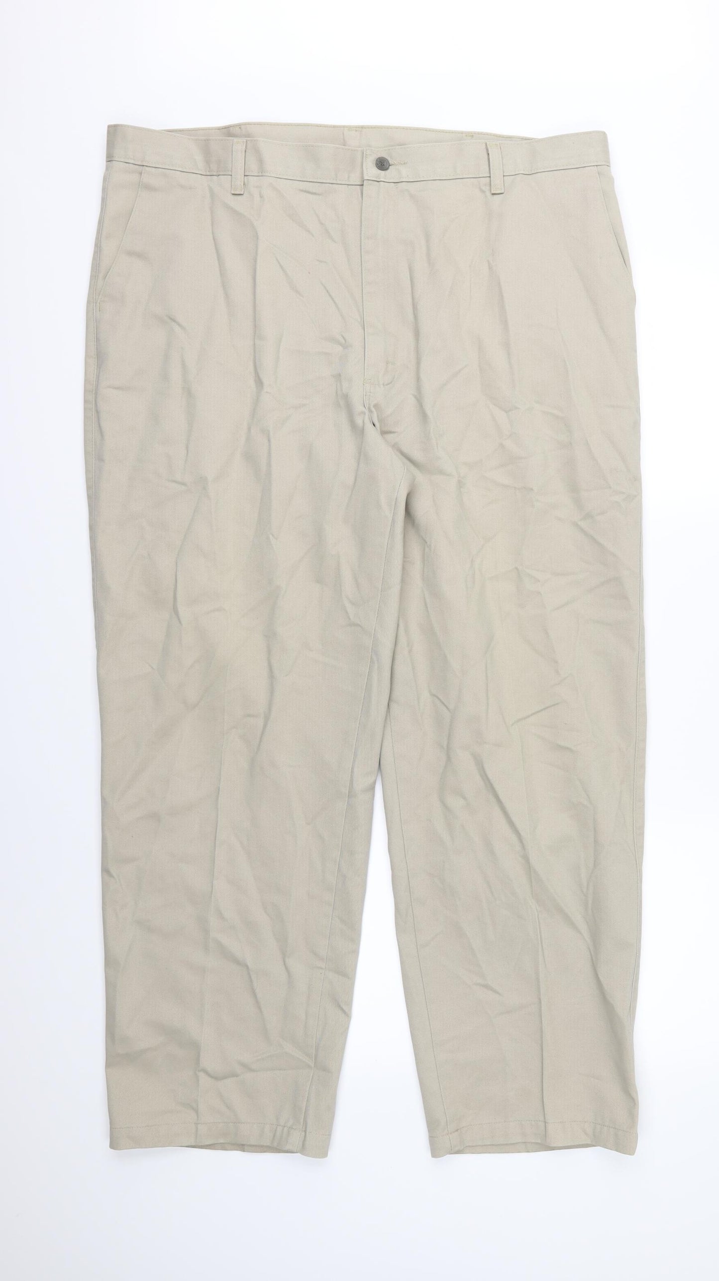 Lee Mens Beige   Trousers  Size 42 L30 in