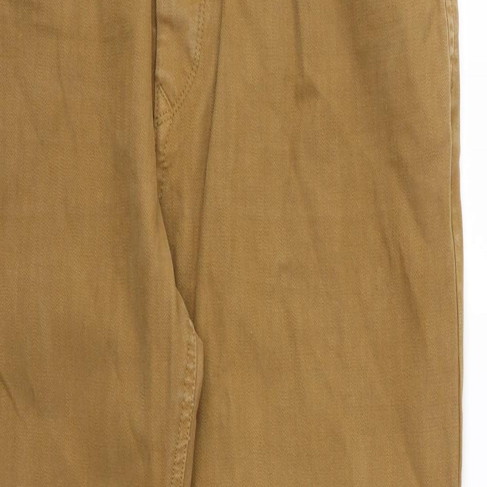 North Coast Mens Brown  Denim Straight Jeans Size 34 L31 in