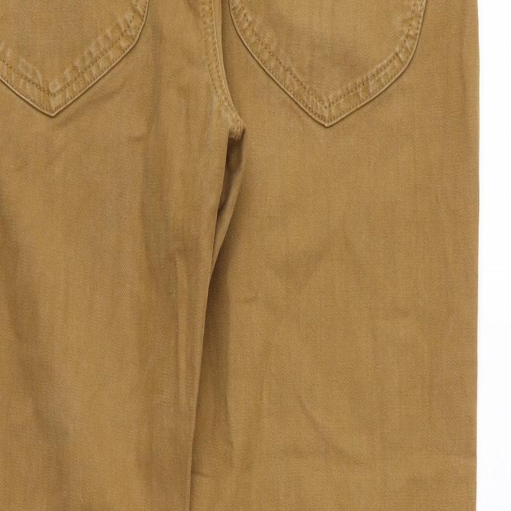 North Coast Mens Brown  Denim Straight Jeans Size 34 L31 in