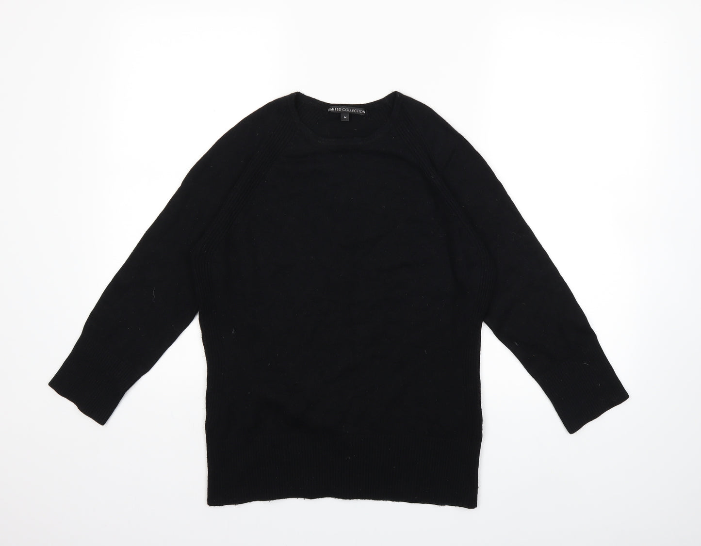 Marks and Spencer Womens Black  Knit Pullover Jumper Size M
