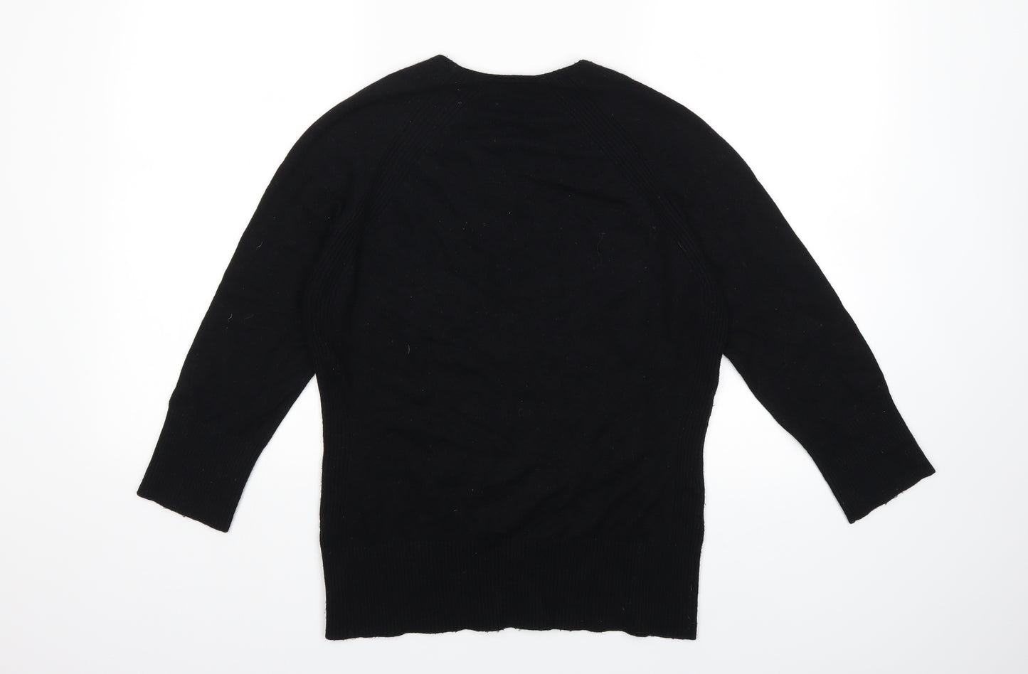Marks and Spencer Womens Black  Knit Pullover Jumper Size M