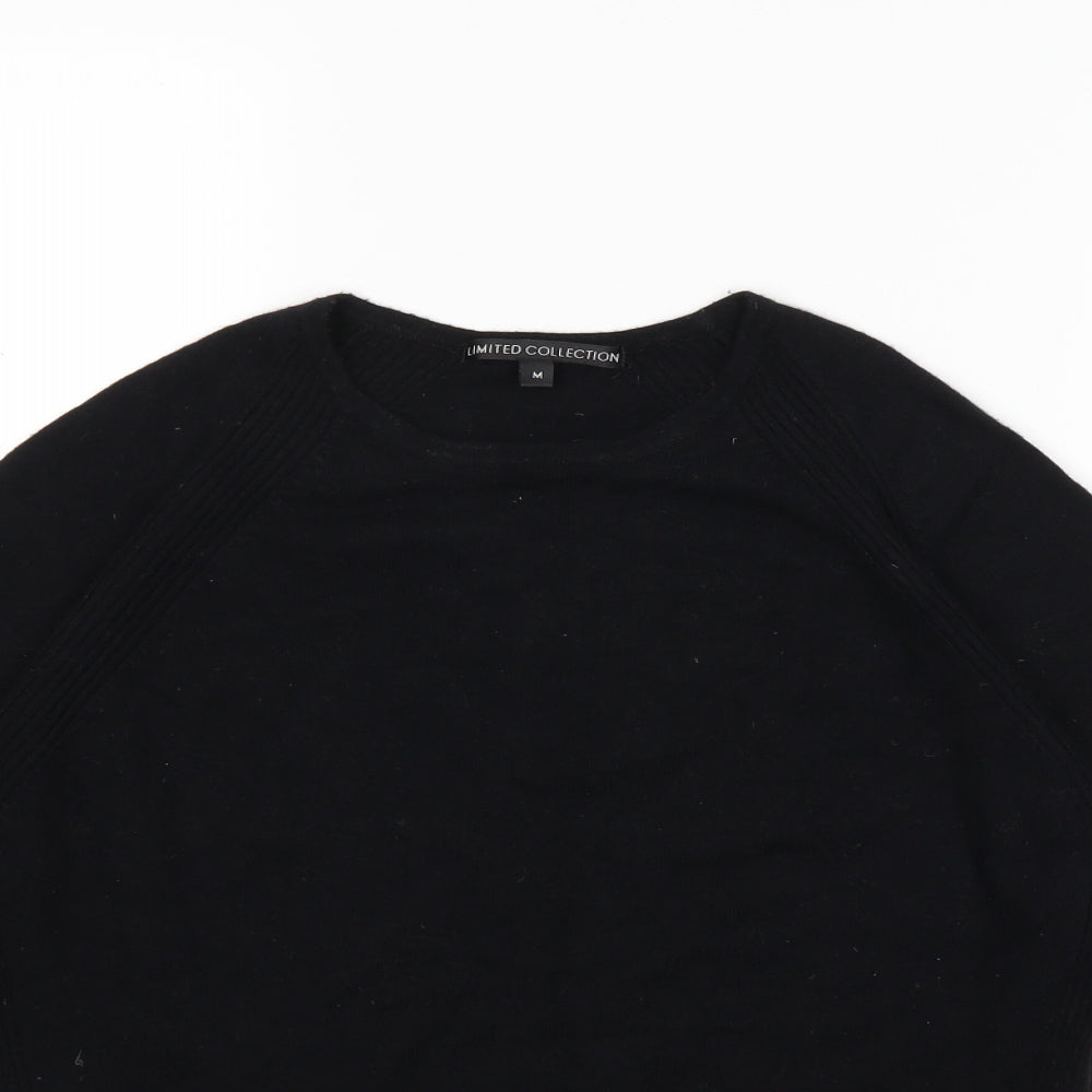 Marks and Spencer Womens Black  Knit Pullover Jumper Size M
