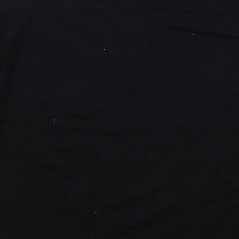 Marks and Spencer Womens Black  Knit Pullover Jumper Size M
