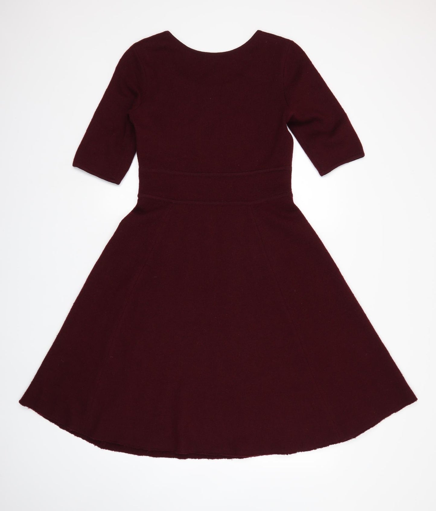 Hobbs Womens Red  Knit Jumper Dress  Size 10