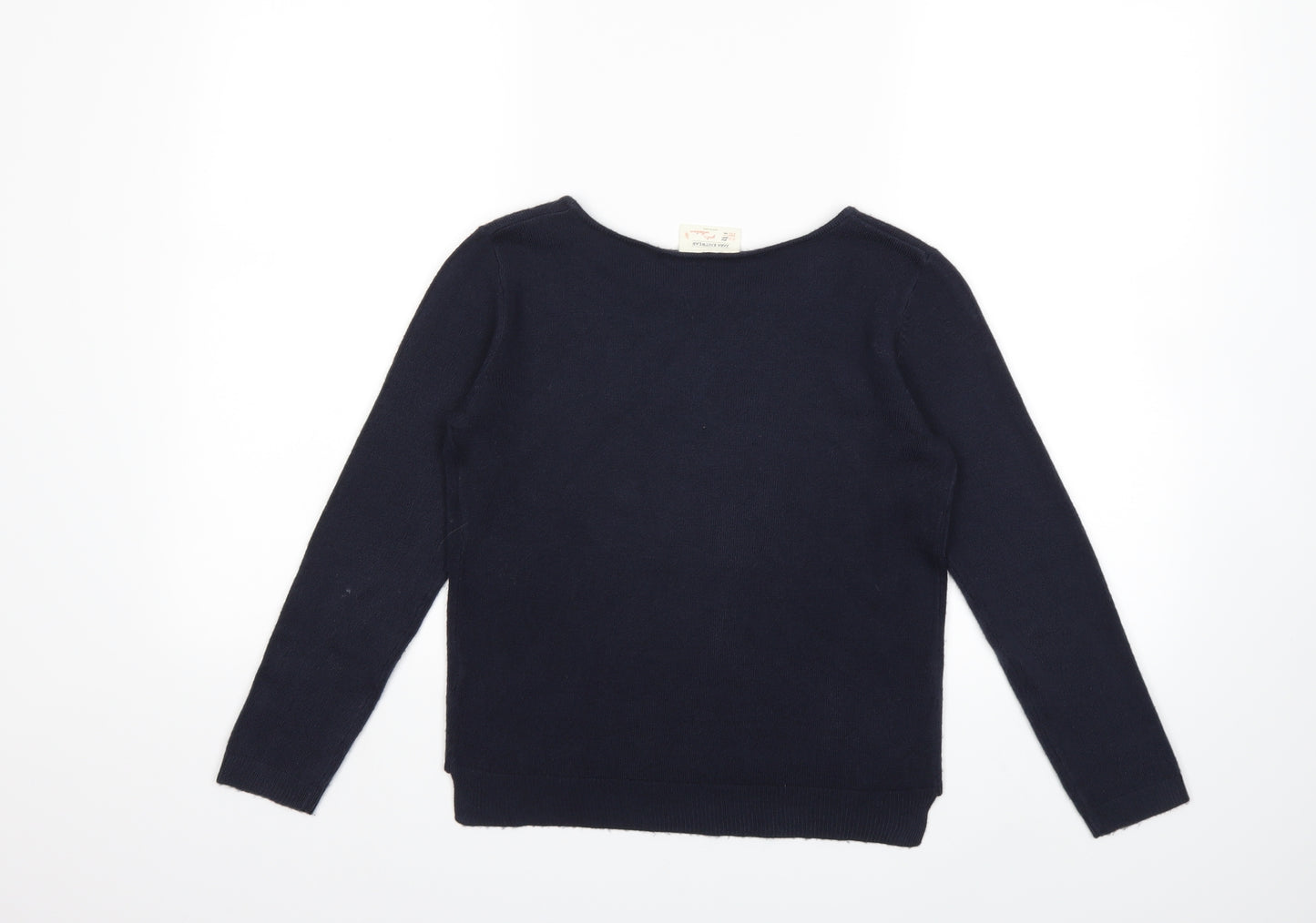 Zara Girls Blue   Pullover Jumper Size 11-12 Years