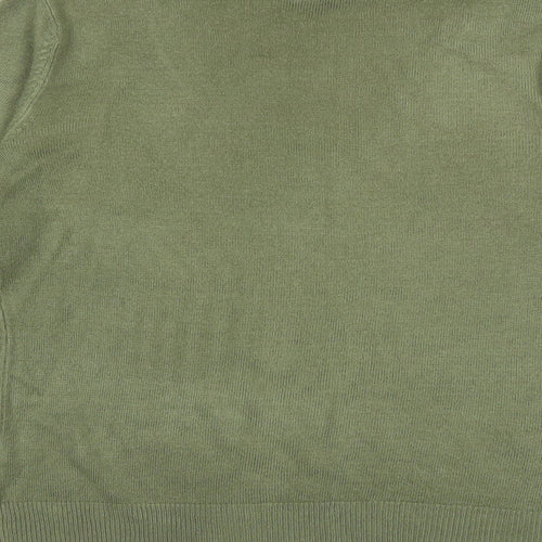 Dorothy Perkins Womens Green  Knit Pullover Jumper Size 12