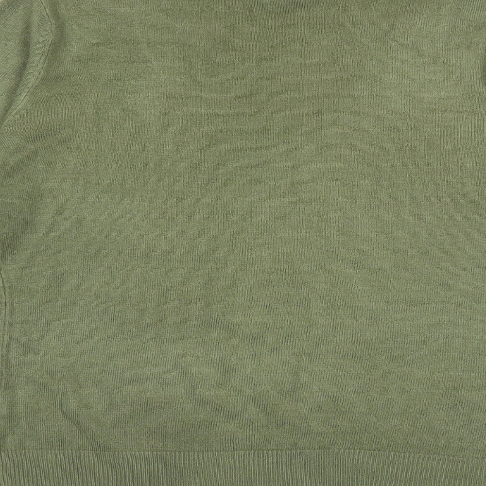 Dorothy Perkins Womens Green  Knit Pullover Jumper Size 12