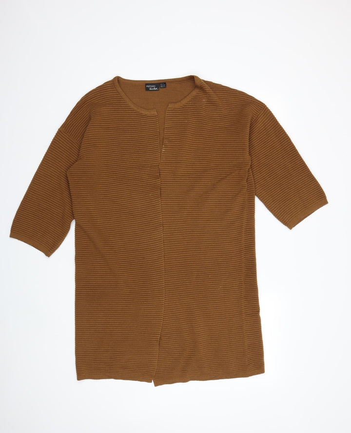 ESMARA Womens Brown  Knit  Jumper Size 14