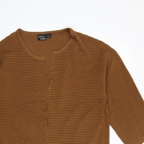 ESMARA Womens Brown  Knit  Jumper Size 14