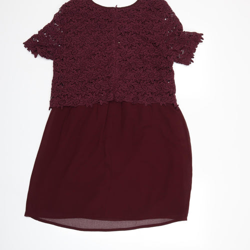 Red Herring Womens Red   Shift  Size 14