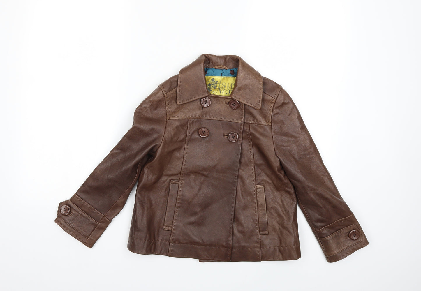 NEXT Girls Brown   Jacket Coat Size 8 Years