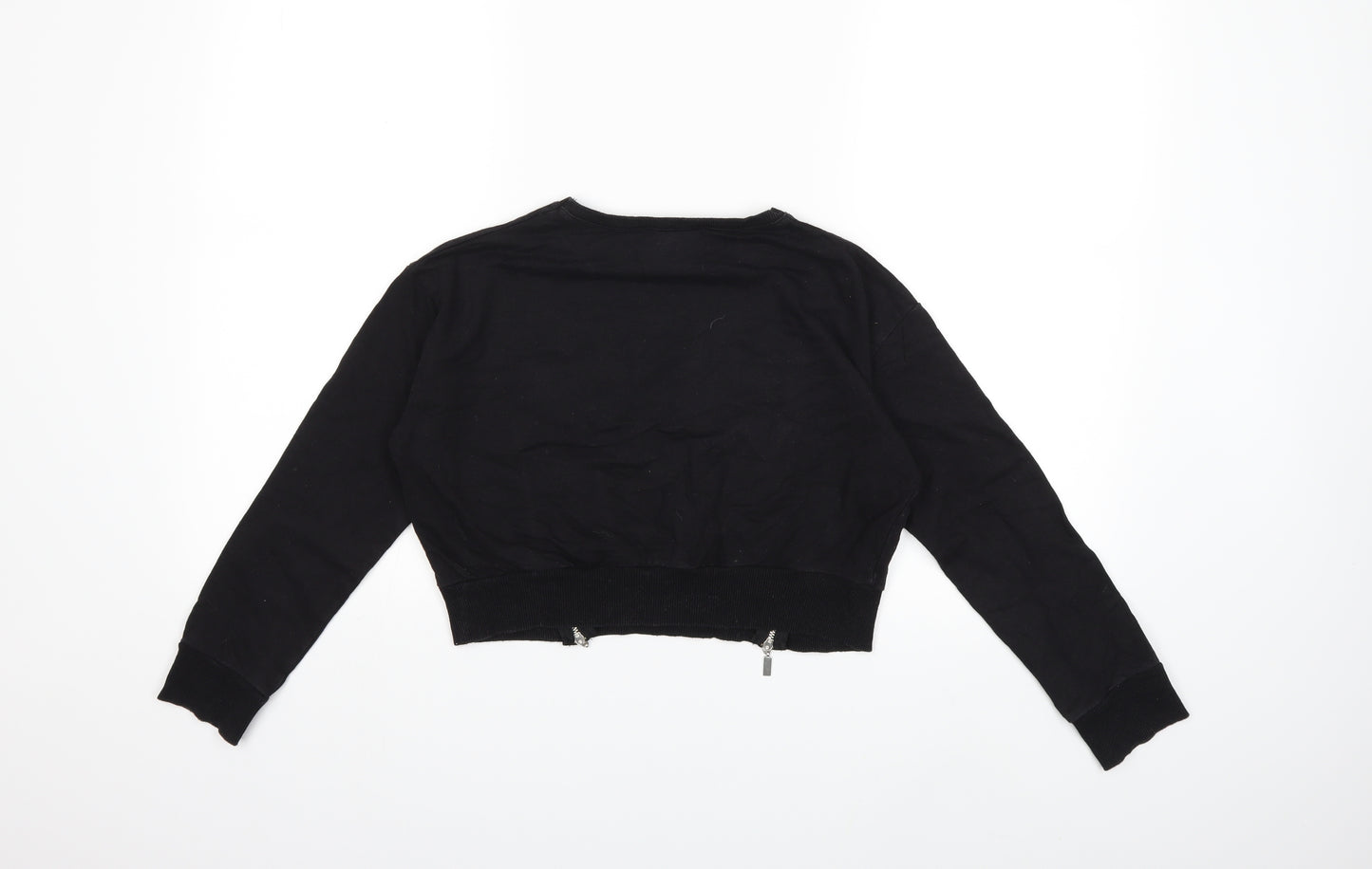 Select Girls Black   Pullover Sweatshirt Size 12 Years