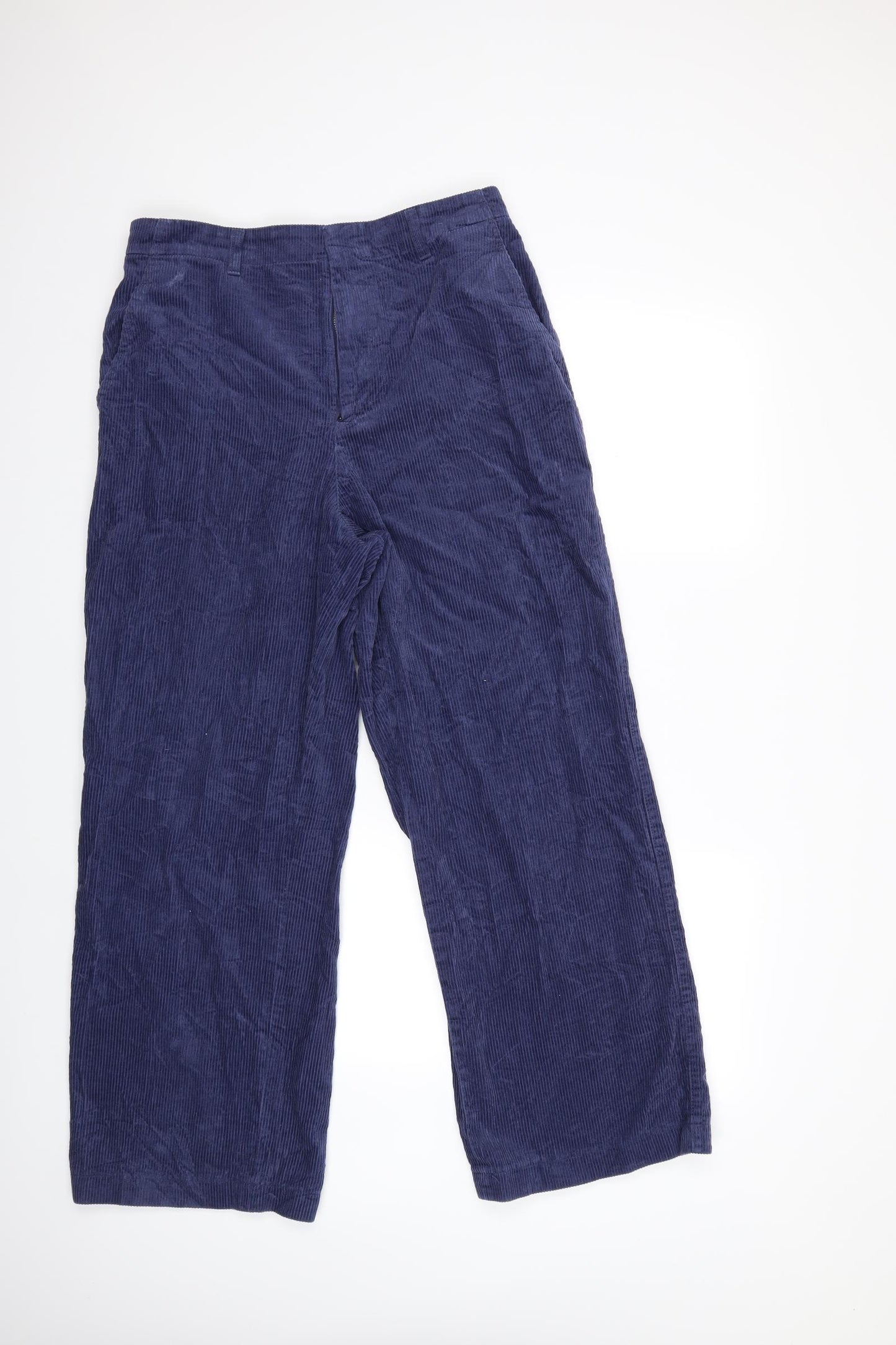 Uniqlo Womens Beige Striped Corduroy Trousers  Size 30 in L29 in