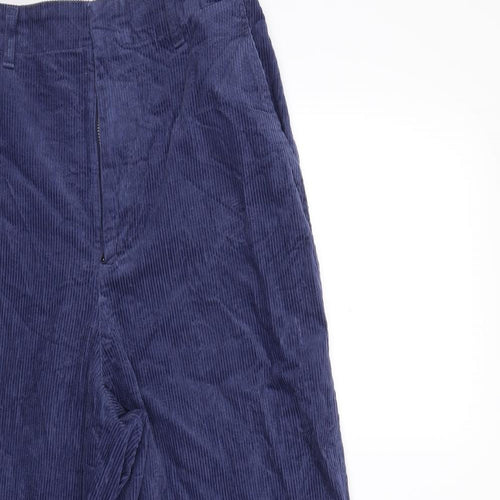 Uniqlo Womens Beige Striped Corduroy Trousers  Size 30 in L29 in