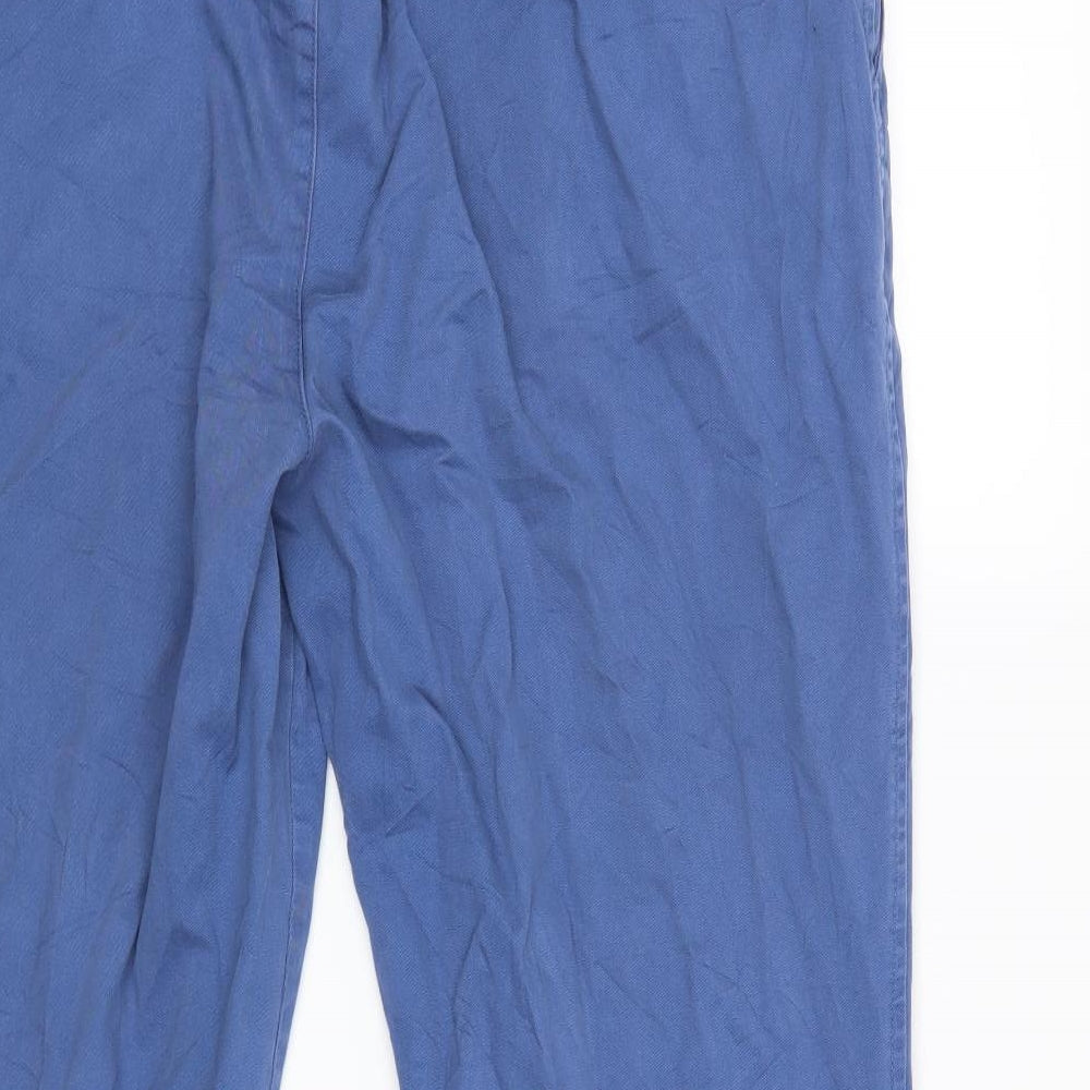 BHS Mens Blue   Chino Trousers Size 44 L29 in