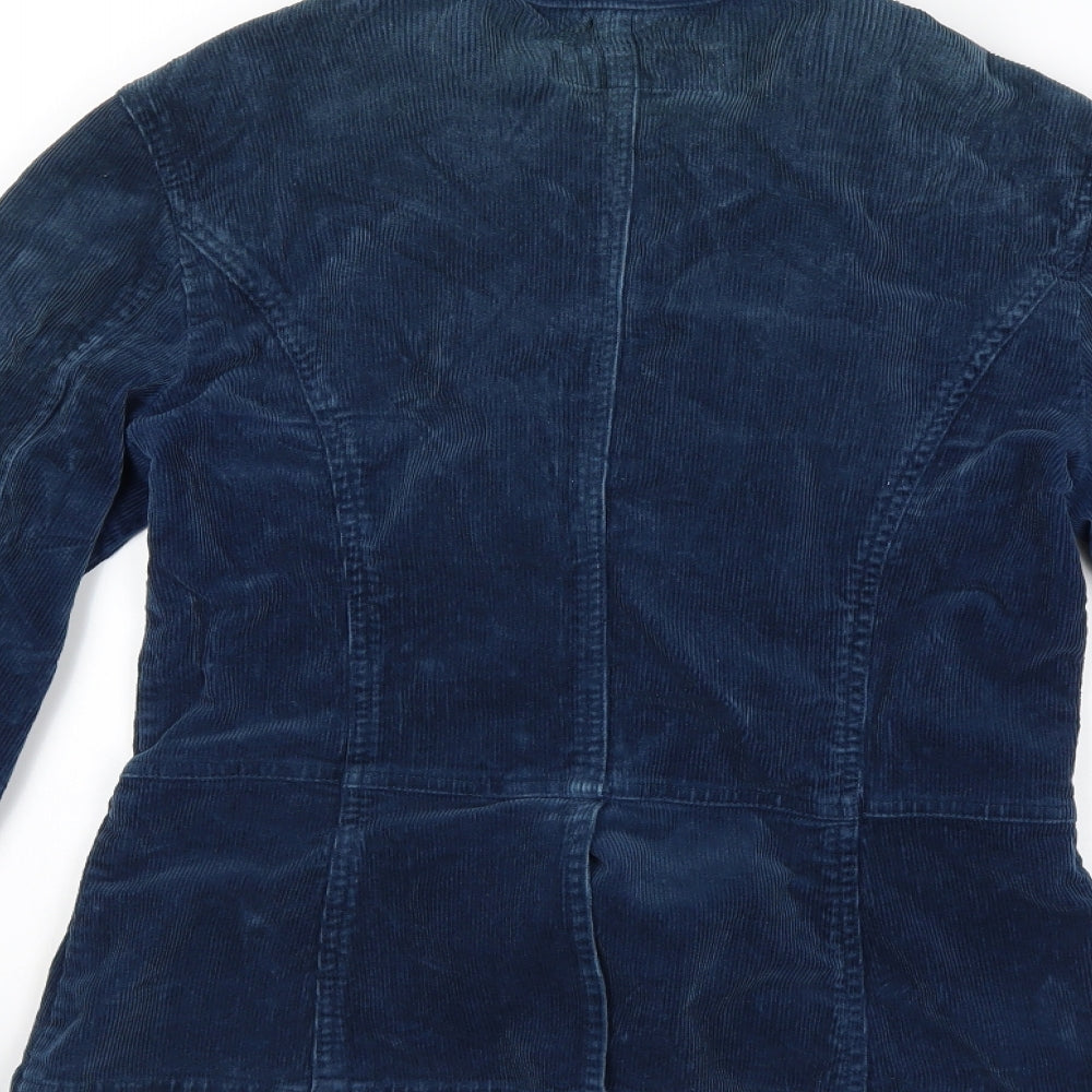 Phase Eight Womens Blue  Corduroy Jacket  Size 12