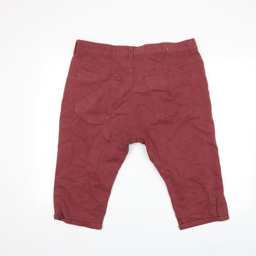 Preworn Mens Red   Chino Shorts Size 36 in