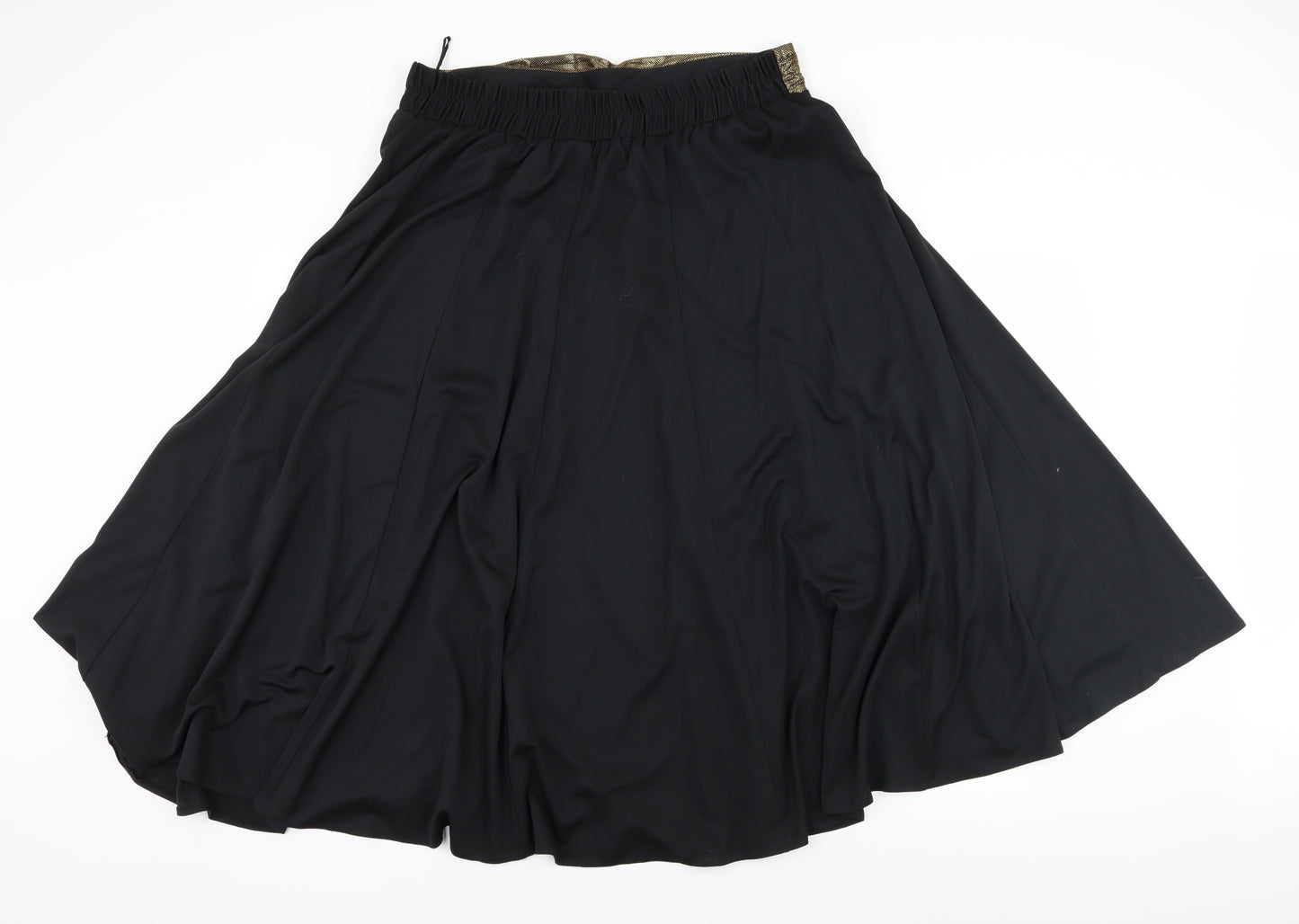 Berkertex Womens Black   Flare Skirt Size 20