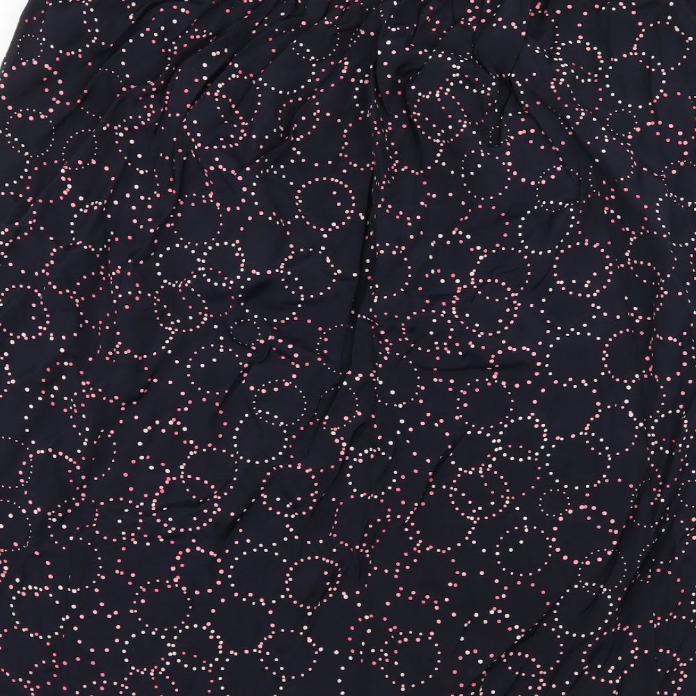 Marks and Spencer Womens Black Polka Dot  Flare Set Size 20