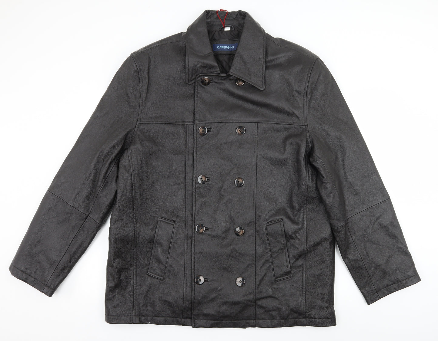 Capepoint Mens Brown   Overcoat Coat Size L