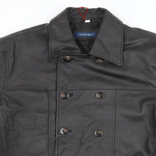 Capepoint Mens Brown   Overcoat Coat Size L