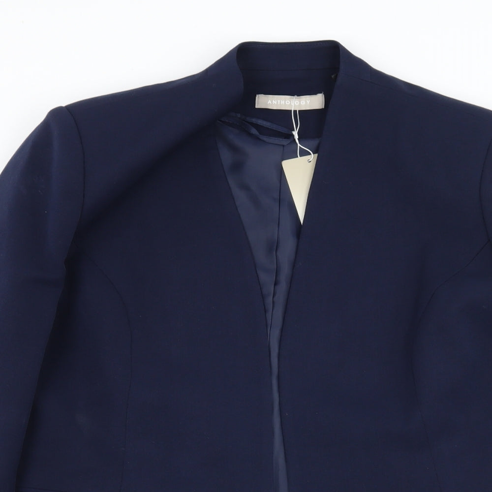 Anthology Womens Blue   Jacket Blazer Size 18