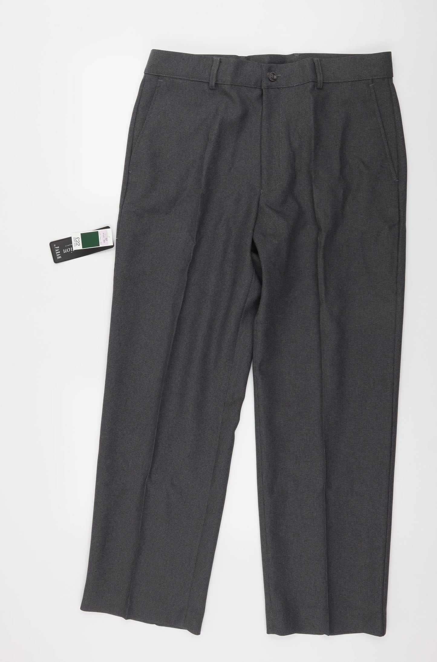 Farah Mens Grey   Trousers  Size 36 in L29 in