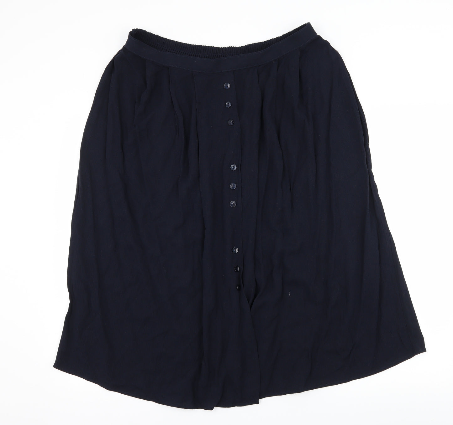 St Michael Womens Blue   Flare Skirt Size 20