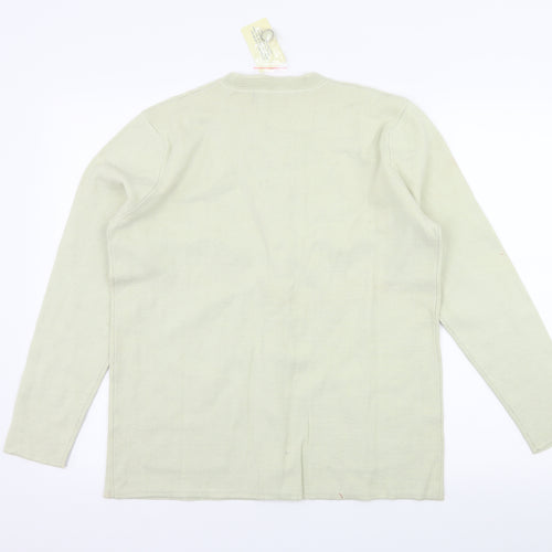 Classics Womens Green  Knit Cardigan Jumper Size 16