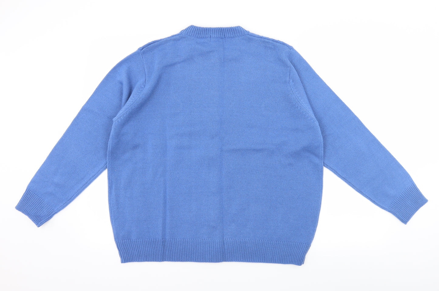 J.Frazer Womens Blue  Knit Cardigan Jumper Size 18