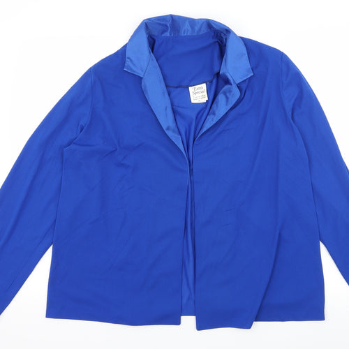 Extra Special Womens Blue   Basic Blouse Size 18