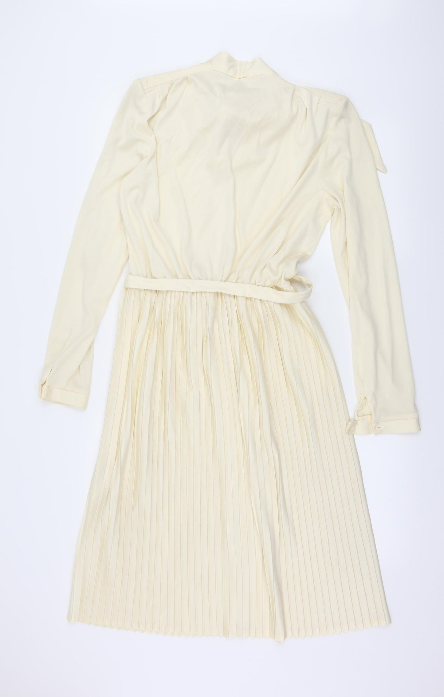 Debenhams Womens Ivory  Jersey Fit & Flare  Size 16