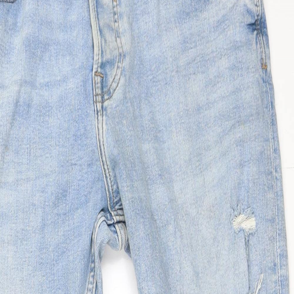 Zara Mens Blue  Denim Straight Jeans Size 46 L26 in