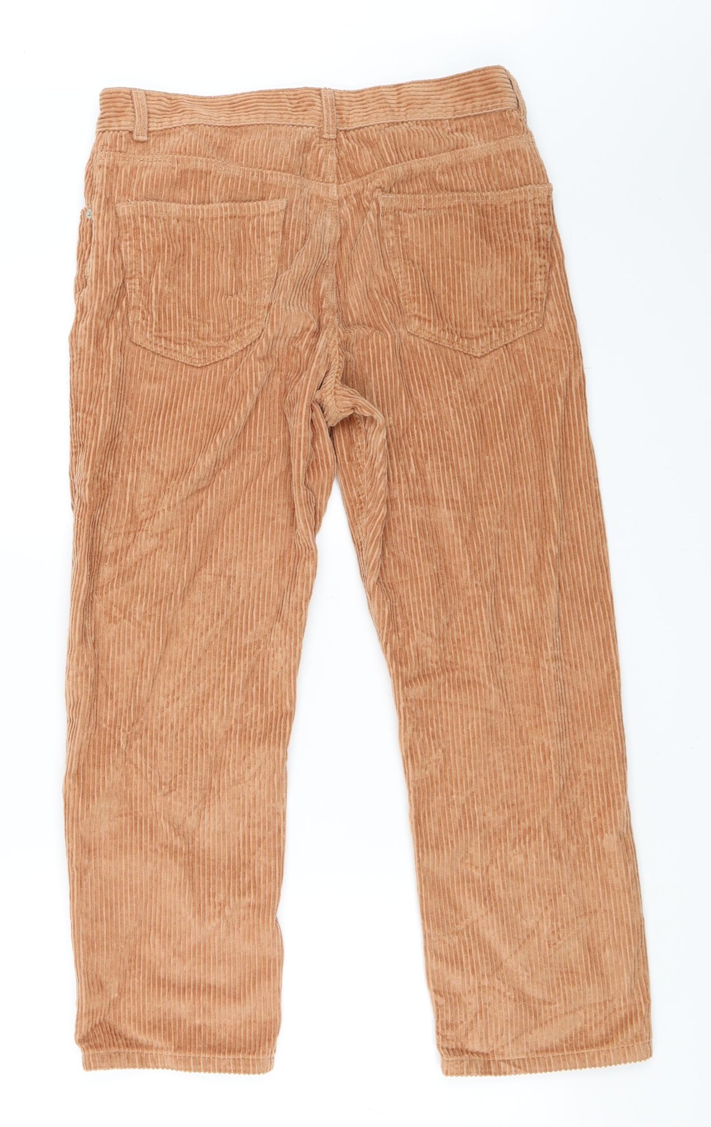 ASOS Womens Orange  Corduroy Trousers  Size 30 in L32 in