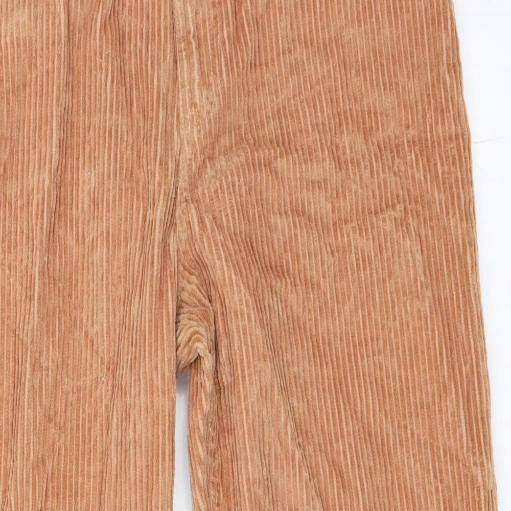 ASOS Womens Orange  Corduroy Trousers  Size 30 in L32 in