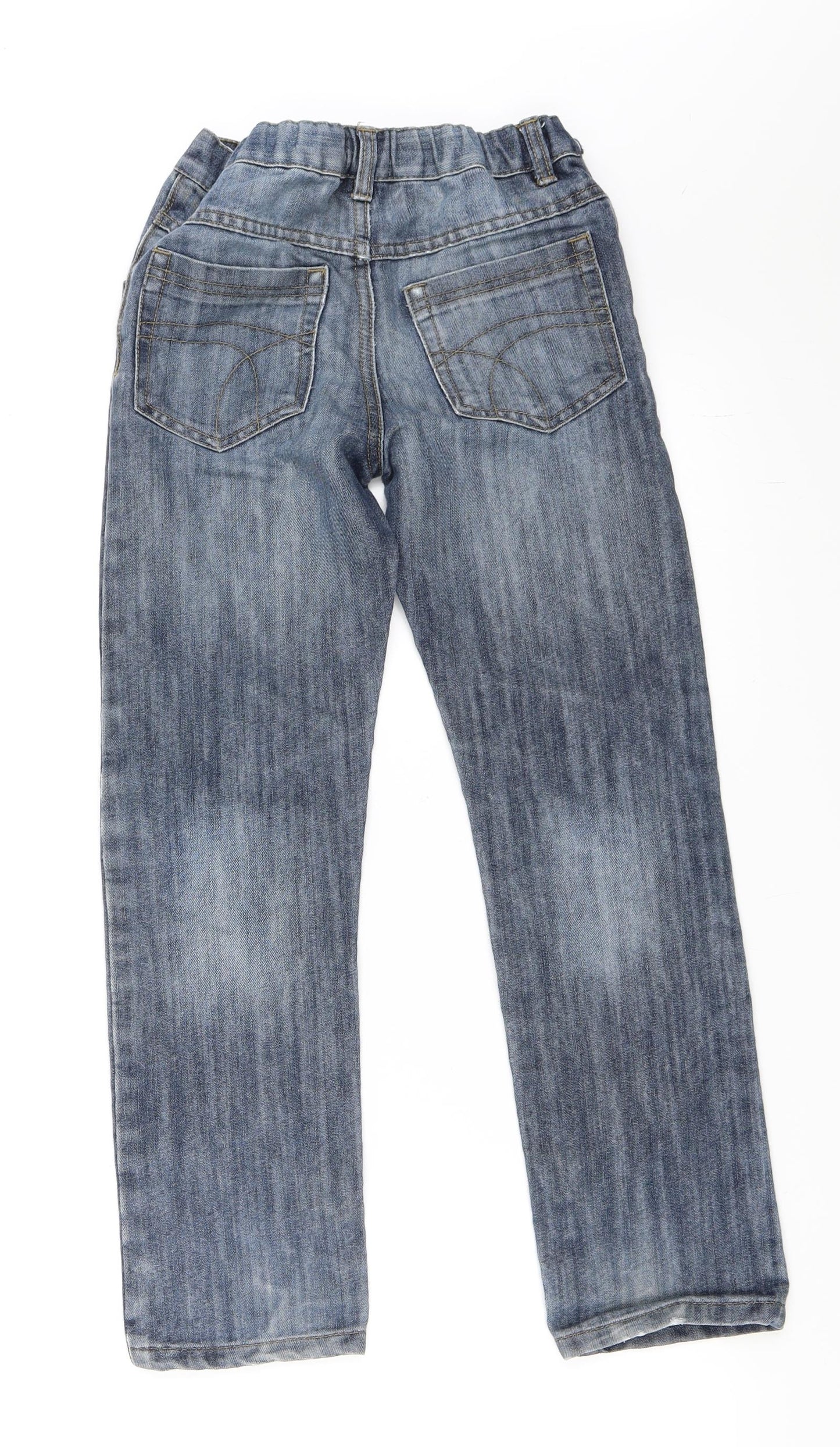 M&Co Boys Blue  Denim Straight Jeans Size 9-10 Years
