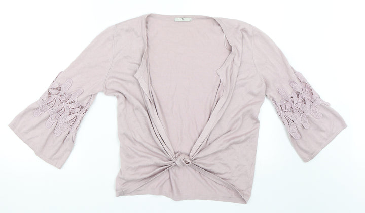 TU Womens Pink   Cardigan Jumper Size 12
