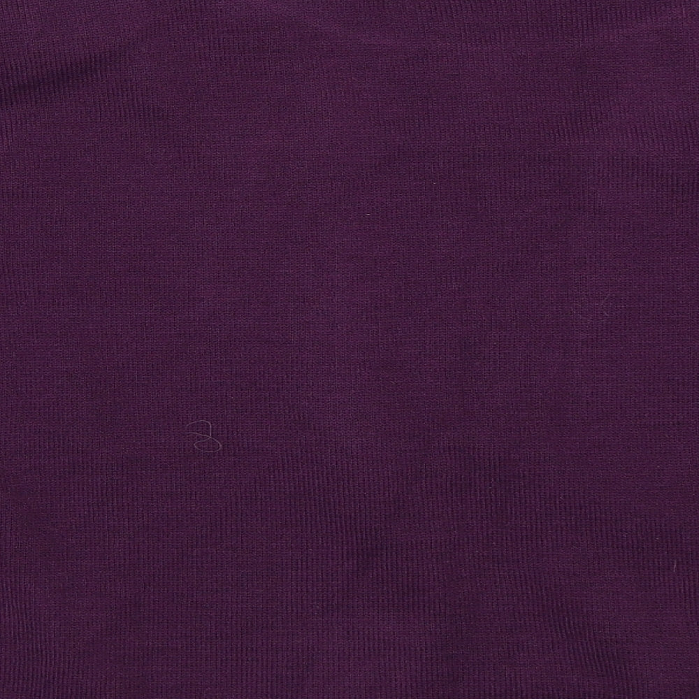 Glimpse Design Womens Purple   Cape Jumper Size M