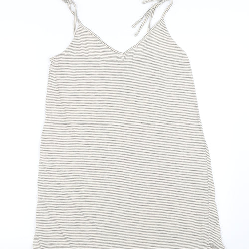 H&M Womens Beige Striped  Camisole T-Shirt Size S