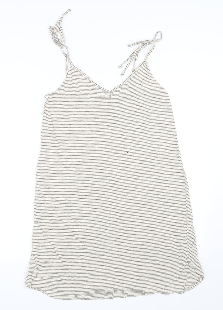 H&M Womens Beige Striped  Camisole T-Shirt Size S