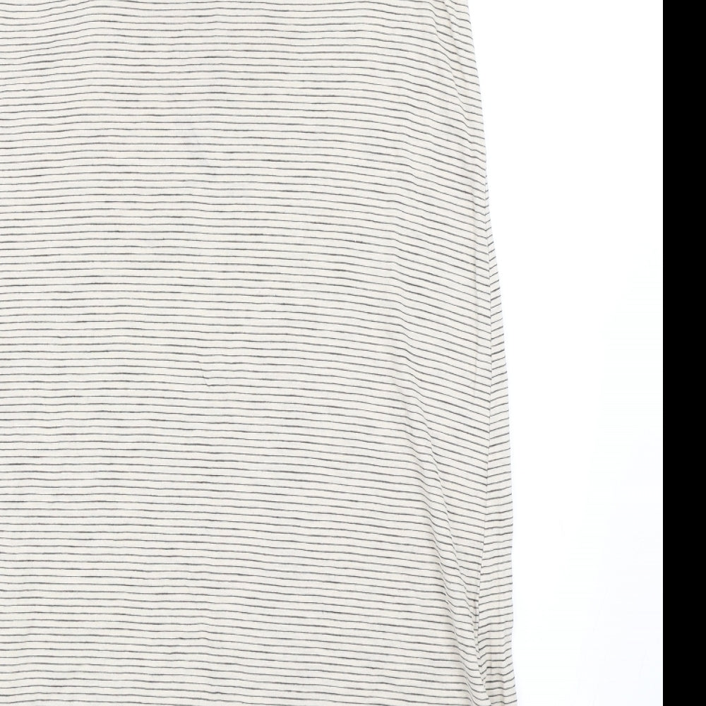 H&M Womens Beige Striped  Camisole T-Shirt Size S