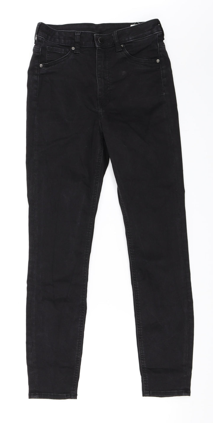 H&M Womens Black Skinny Jeans Size 36 L27 in