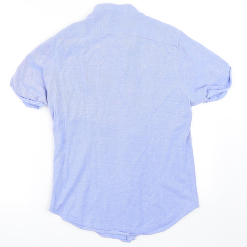 Zara Mens Blue    Button-Up Size M