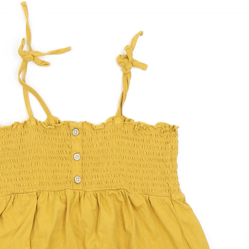 La Redoute Girls Yellow   Basic Casual Size 10 Years